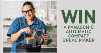 WIN a Panasonic Compact Bread Maker