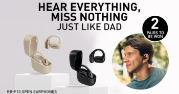 Win a Pair of Panasonic Open Earphones for Dad
