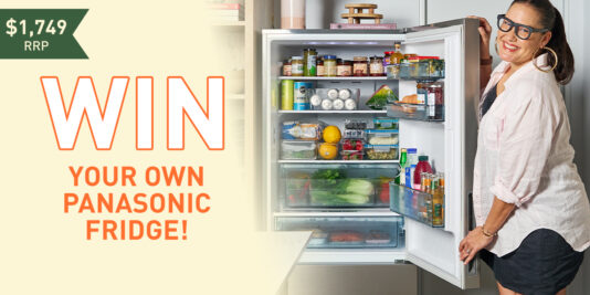 WIN a Panasonic Refrigerator