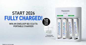 Start 2026 Fully Charged – eneloop Battery Charger Giveaway