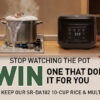 Review & Keep our 10-cup Rice & Multicooker