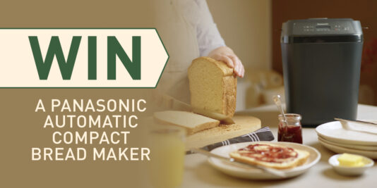 WIN a Panasonic Compact Bread Maker
