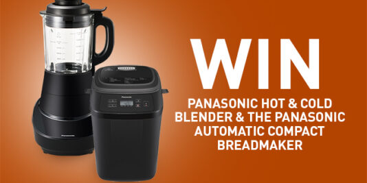 WIN a Panasonic Hot & Cold Blender and Panasonic Automatic Compact Bread Maker