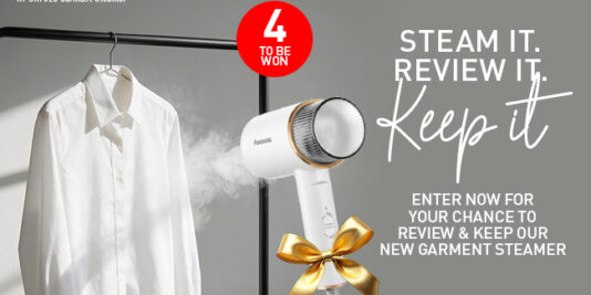 Win a Panasonic Garment Steamer