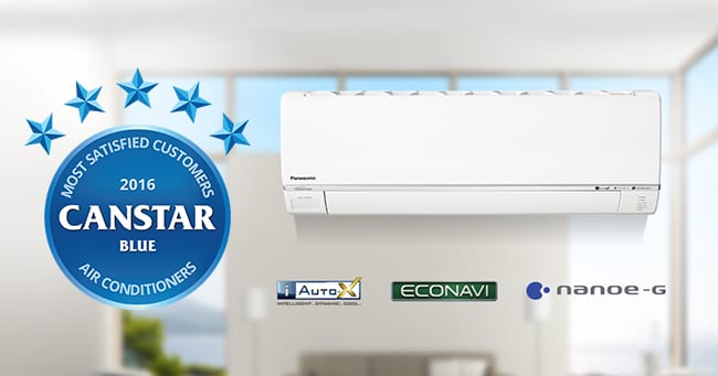 Panasonic air conditioners rated Australia’s favourite-HERO